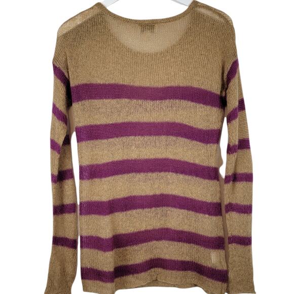 4/$20 LOFT Ann Taylor Mohair Blend Open Weave Crewneck Pullover Sweater Size XS - Picture 2 of 5